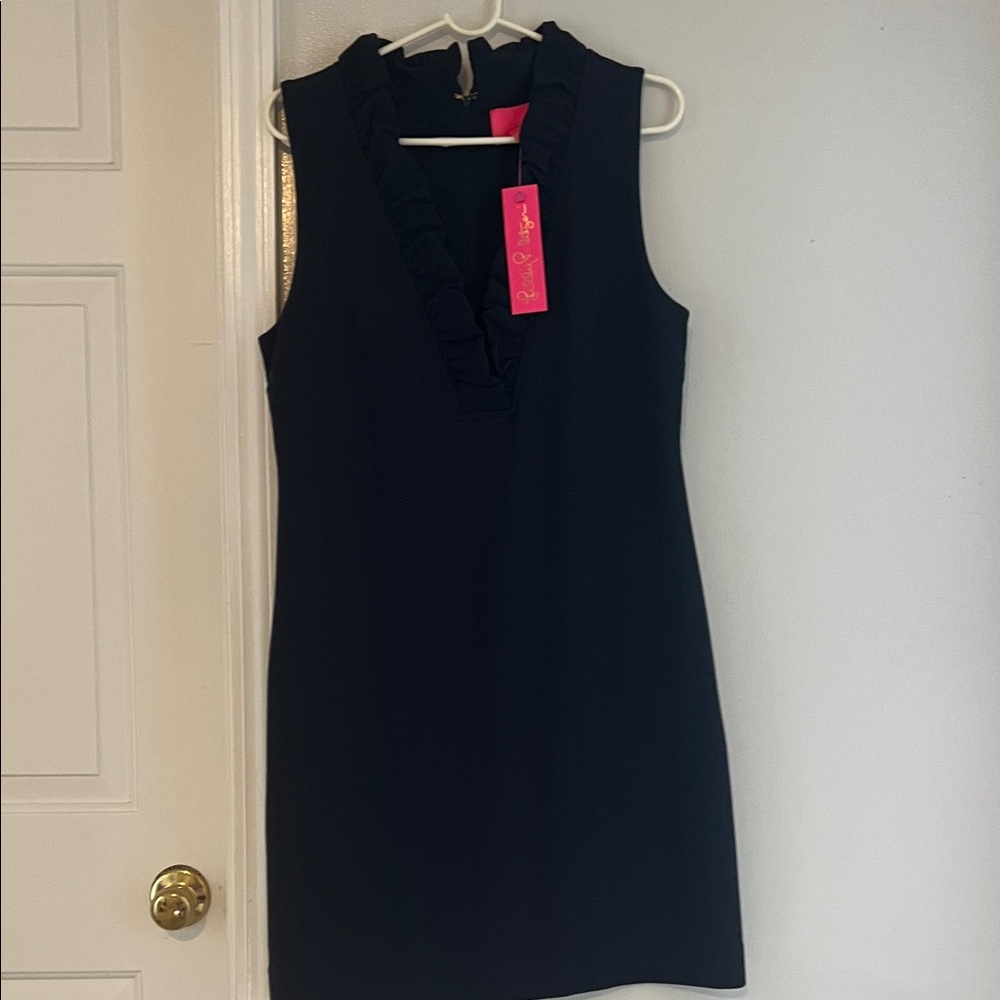 Lilly Pulitzer Navy Sleeveless Mini Dress